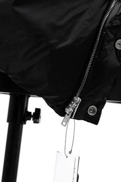 画像をギャラリービューアに読み込む, mastermind WORLD HIGH NECK DOWN VEST / KAWADA DOWN® (BLACK)