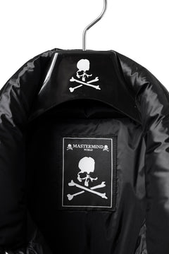 画像をギャラリービューアに読み込む, mastermind WORLD HIGH NECK DOWN VEST / KAWADA DOWN® (BLACK)