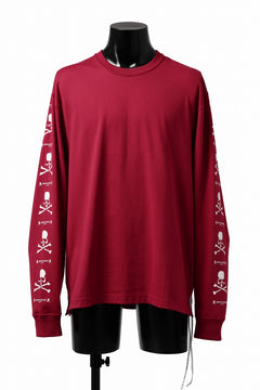画像をギャラリービューアに読み込む, mastermind JAPAN LONG SLEEVE TOPS / REGULAR FIT (RED)