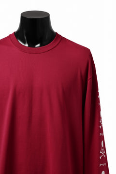 画像をギャラリービューアに読み込む, mastermind JAPAN LONG SLEEVE TOPS / REGULAR FIT (RED)