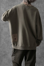画像をギャラリービューアに読み込む, Ten c COTTON JERSEY SWEAT SHIRT / GARMENT DYED (ASH GRAY)