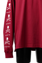 画像をギャラリービューアに読み込む, mastermind JAPAN LONG SLEEVE TOPS / REGULAR FIT (RED)