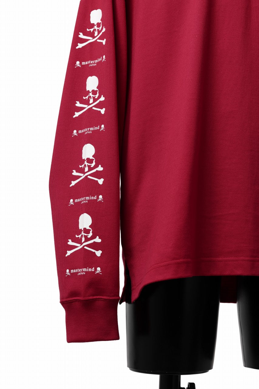 画像をギャラリービューアに読み込む, mastermind JAPAN LONG SLEEVE TOPS / REGULAR FIT (RED)