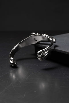 画像をギャラリービューアに読み込む, Loud Style Design - GET IN THE RING - ALL NIGHTMARE LONG - "LBG-001" SILVER BANGLE