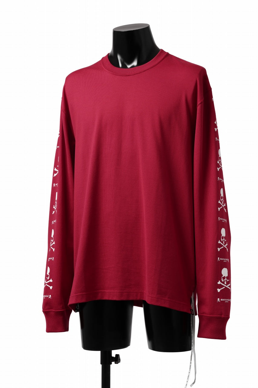 画像をギャラリービューアに読み込む, mastermind JAPAN LONG SLEEVE TOPS / REGULAR FIT (RED)