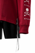 画像をギャラリービューアに読み込む, mastermind JAPAN LONG SLEEVE TOPS / REGULAR FIT (RED)