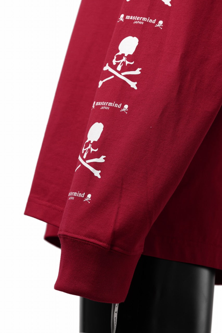 画像をギャラリービューアに読み込む, mastermind JAPAN LONG SLEEVE TOPS / REGULAR FIT (RED)