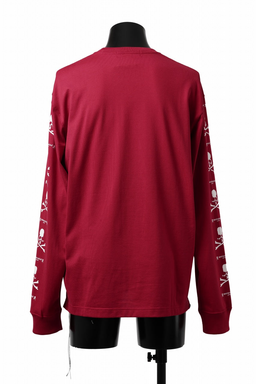 画像をギャラリービューアに読み込む, mastermind JAPAN LONG SLEEVE TOPS / REGULAR FIT (RED)