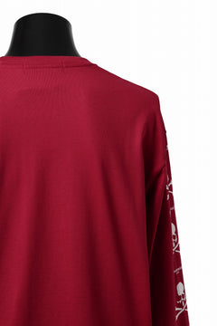 画像をギャラリービューアに読み込む, mastermind JAPAN LONG SLEEVE TOPS / REGULAR FIT (RED)