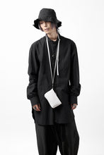 画像をギャラリービューアに読み込む, daub SOFT BUCKET HAT / L.TWILL (BLACK)