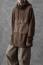 画像をギャラリービューアに読み込む, Ten c MULTI POCKET ZIP HOODIE / GARMENT DYED (BROWN)