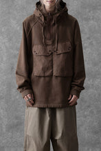 画像をギャラリービューアに読み込む, Ten c MULTI POCKET ZIP HOODIE / GARMENT DYED (BROWN)