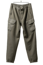 Load image into Gallery viewer, Ten c MULTI POCKET SNAP SWEAT PANTS / GARMENT DYED (ASH GRAY)