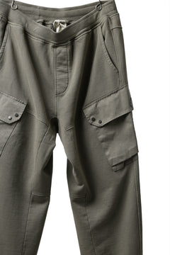 Load image into Gallery viewer, Ten c MULTI POCKET SNAP SWEAT PANTS / GARMENT DYED (ASH GRAY)