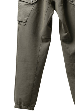 Load image into Gallery viewer, Ten c MULTI POCKET SNAP SWEAT PANTS / GARMENT DYED (ASH GRAY)