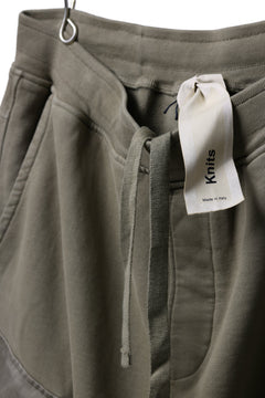 画像をギャラリービューアに読み込む, Ten c MULTI POCKET SNAP SWEAT PANTS / GARMENT DYED (ASH GRAY)