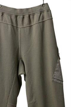 Load image into Gallery viewer, Ten c MULTI POCKET SNAP SWEAT PANTS / GARMENT DYED (ASH GRAY)