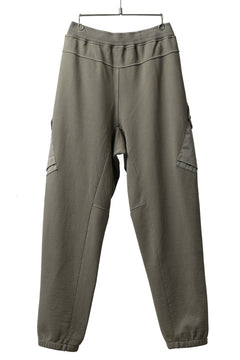 Load image into Gallery viewer, Ten c MULTI POCKET SNAP SWEAT PANTS / GARMENT DYED (ASH GRAY)