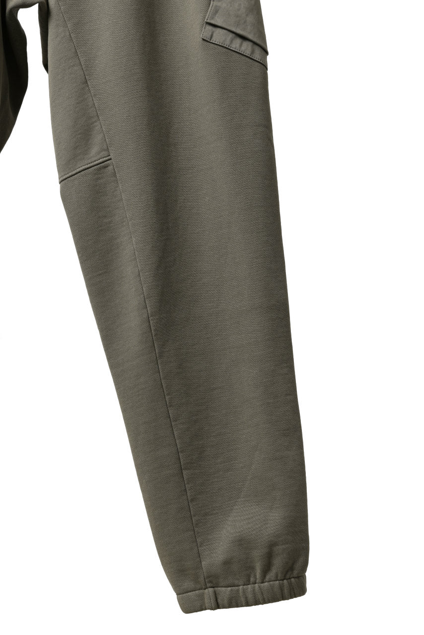 Load image into Gallery viewer, Ten c MULTI POCKET SNAP SWEAT PANTS / GARMENT DYED (ASH GRAY)