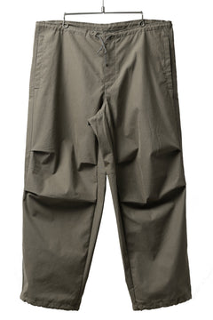 画像をギャラリービューアに読み込む, Ten c WIDE TROUSERS / GARMENT DYED (ASH GRAY)