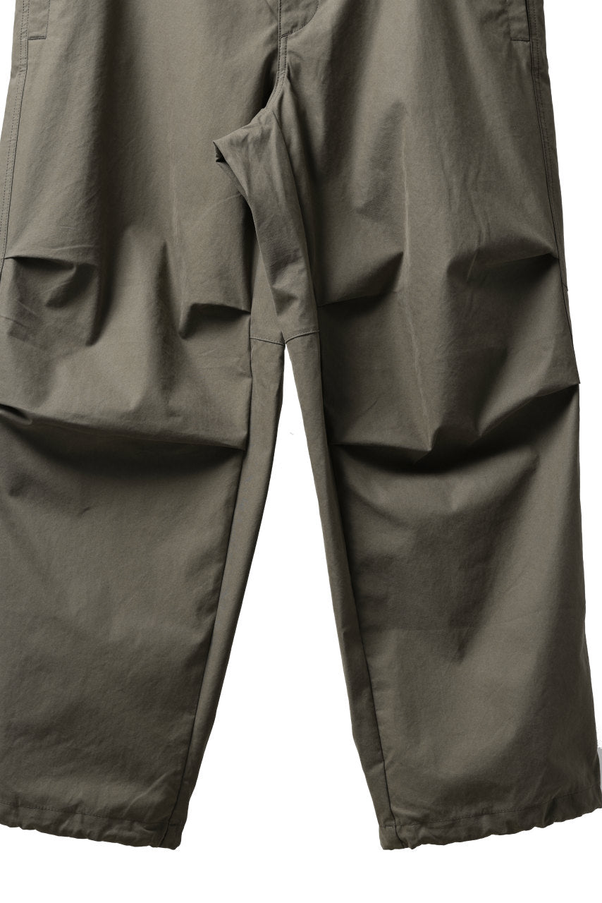 画像をギャラリービューアに読み込む, Ten c WIDE TROUSERS / GARMENT DYED (ASH GRAY)