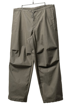 画像をギャラリービューアに読み込む, Ten c WIDE TROUSERS / GARMENT DYED (ASH GRAY)