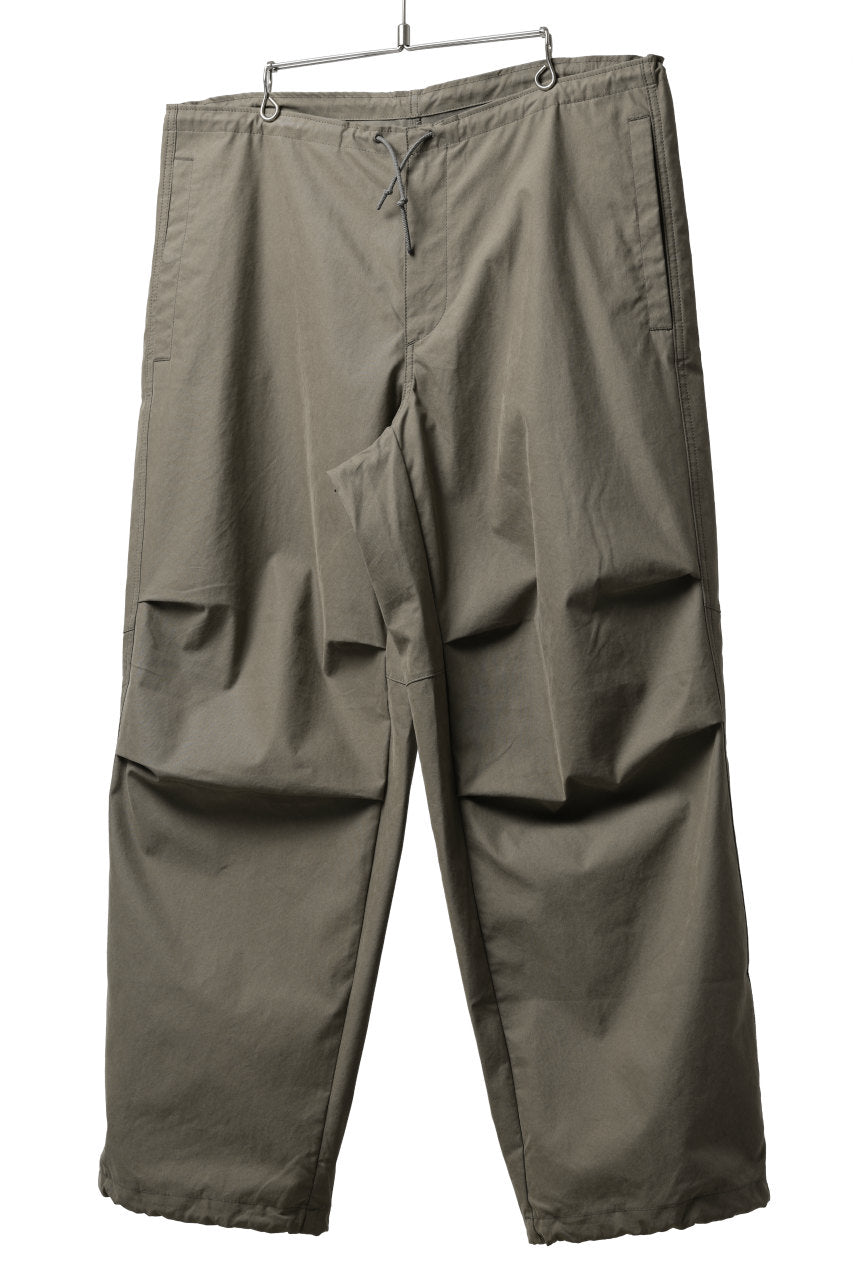画像をギャラリービューアに読み込む, Ten c WIDE TROUSERS / GARMENT DYED (ASH GRAY)