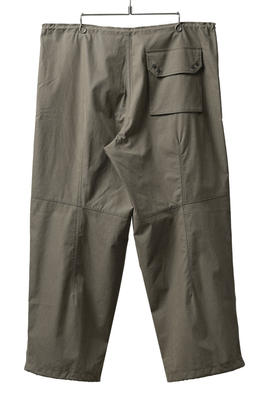 画像をギャラリービューアに読み込む, Ten c WIDE TROUSERS / GARMENT DYED (ASH GRAY)