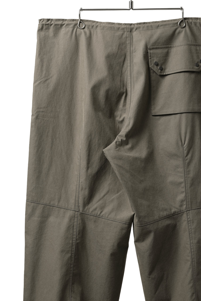 画像をギャラリービューアに読み込む, Ten c WIDE TROUSERS / GARMENT DYED (ASH GRAY)