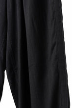 画像をギャラリービューアに読み込む, Y's for men SIDE TAPE SUIT PANTS / RAYON HEATHER STRIPE #A (BLACK)