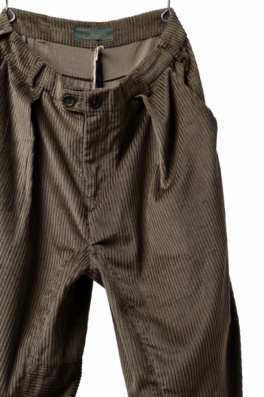 画像をギャラリービューアに読み込む, Aleksandr Manamis Corduroy Panel Pant (BROWN)