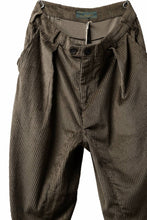 画像をギャラリービューアに読み込む, Aleksandr Manamis Corduroy Panel Pant (BROWN)