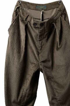 画像をギャラリービューアに読み込む, Aleksandr Manamis Corduroy Panel Pant (BROWN)