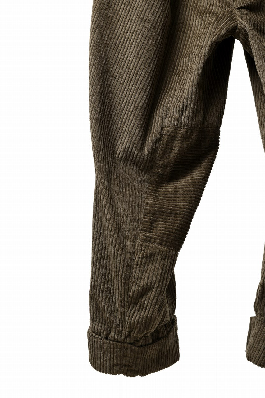 画像をギャラリービューアに読み込む, Aleksandr Manamis Corduroy Panel Pant (BROWN)