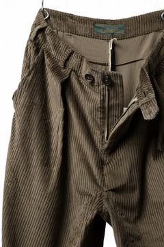 画像をギャラリービューアに読み込む, Aleksandr Manamis Corduroy Panel Pant (BROWN)