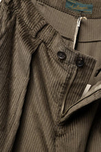 画像をギャラリービューアに読み込む, Aleksandr Manamis Corduroy Panel Pant (BROWN)