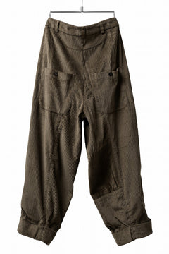 画像をギャラリービューアに読み込む, Aleksandr Manamis Corduroy Panel Pant (BROWN)