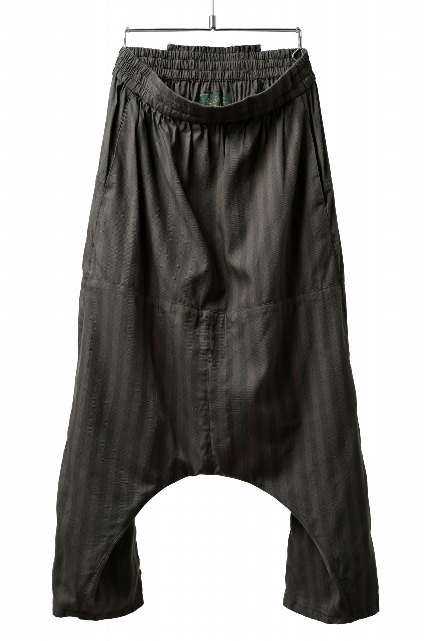 画像をギャラリービューアに読み込む, Aleksandr Manamis A Shape Ruffle Edge Pant (STRIPES)