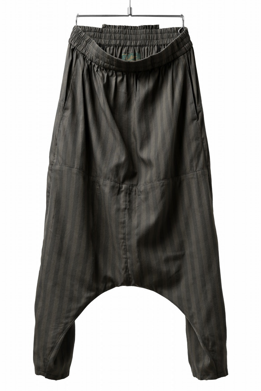 画像をギャラリービューアに読み込む, Aleksandr Manamis A Shape Ruffle Edge Pant (STRIPES)