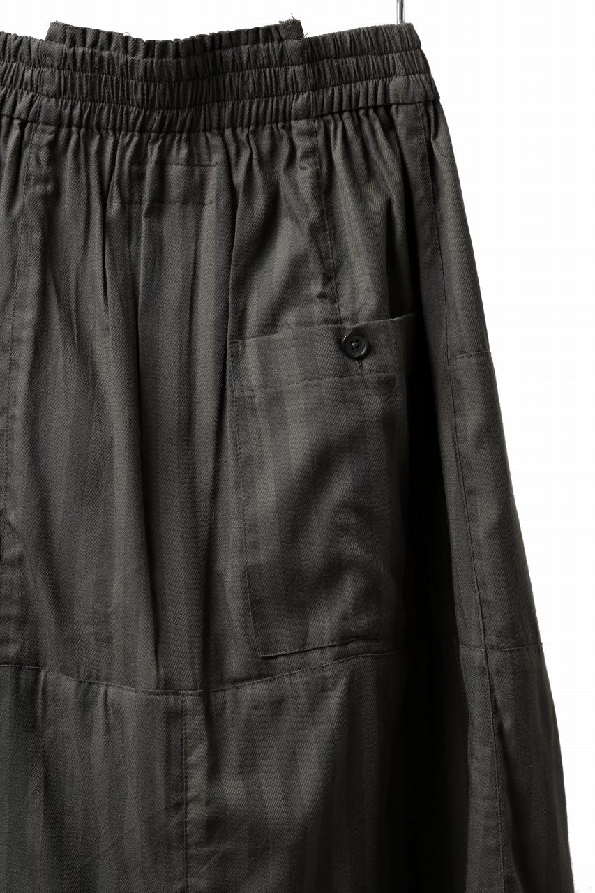 画像をギャラリービューアに読み込む, Aleksandr Manamis A Shape Ruffle Edge Pant (STRIPES)