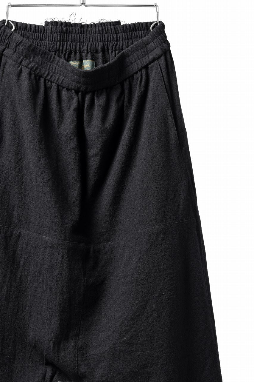 画像をギャラリービューアに読み込む, Aleksandr Manamis excluive A Shape Ruffle Edge Pant (BLACK)