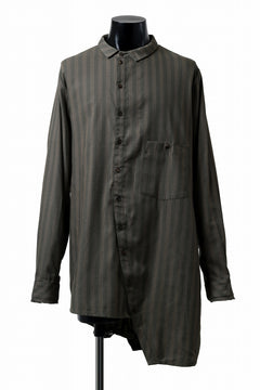 画像をギャラリービューアに読み込む, Aleksandr Manamis Asymmetric Striped Shirt (STRIPES)