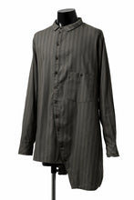 画像をギャラリービューアに読み込む, Aleksandr Manamis Asymmetric Striped Shirt (STRIPES)