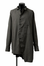 画像をギャラリービューアに読み込む, Aleksandr Manamis Asymmetric Striped Shirt (STRIPES)