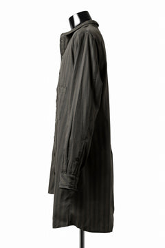 画像をギャラリービューアに読み込む, Aleksandr Manamis Asymmetric Striped Shirt (STRIPES)