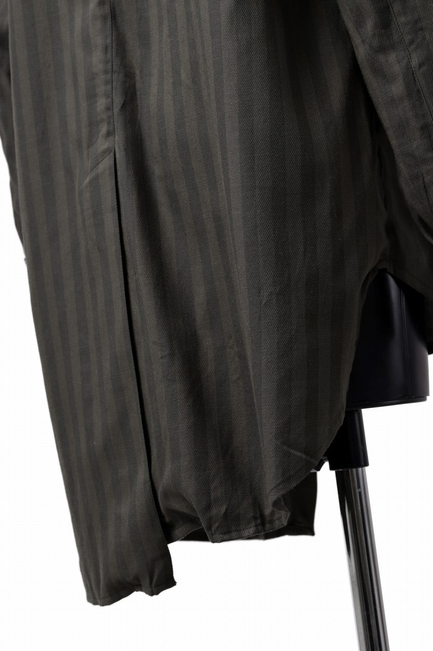 画像をギャラリービューアに読み込む, Aleksandr Manamis Asymmetric Striped Shirt (STRIPES)