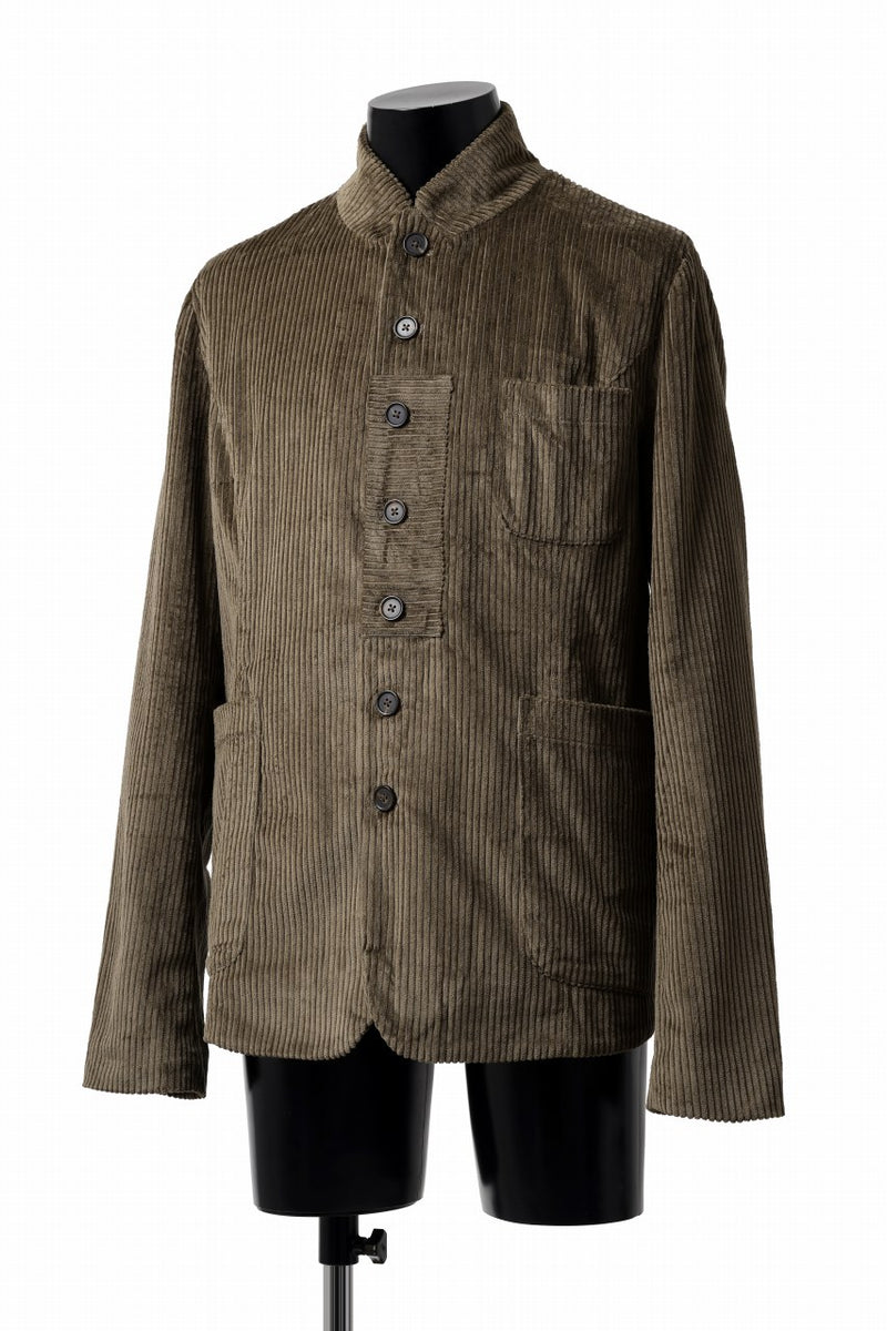 Aleksandr Manamis 19IEME Corduroy Jacket (BROWN)の商品ページ | アレクサンドル マナミスの公式通販  - LOOM OSAKA