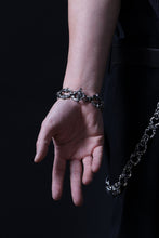 画像をギャラリービューアに読み込む, Loud Style Design - GET IN THE RING - DEMONIC FUEL - "LGB-007" SILVER BRACELET