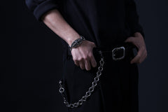 画像をギャラリービューアに読み込む, Loud Style Design - GET IN THE RING - DEMONIC FUEL - "LGB-007" SILVER BRACELET