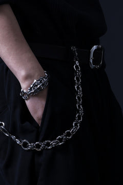 画像をギャラリービューアに読み込む, Loud Style Design - GET IN THE RING - DEMONIC FUEL - "LGB-007" SILVER BRACELET